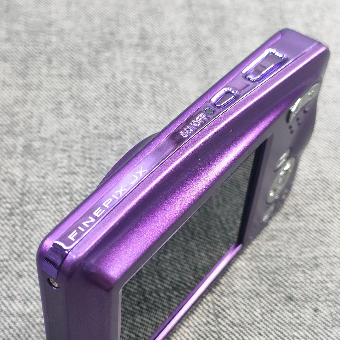超美品 FUJIFILM FinePix JX700 パープル 富士フイルム