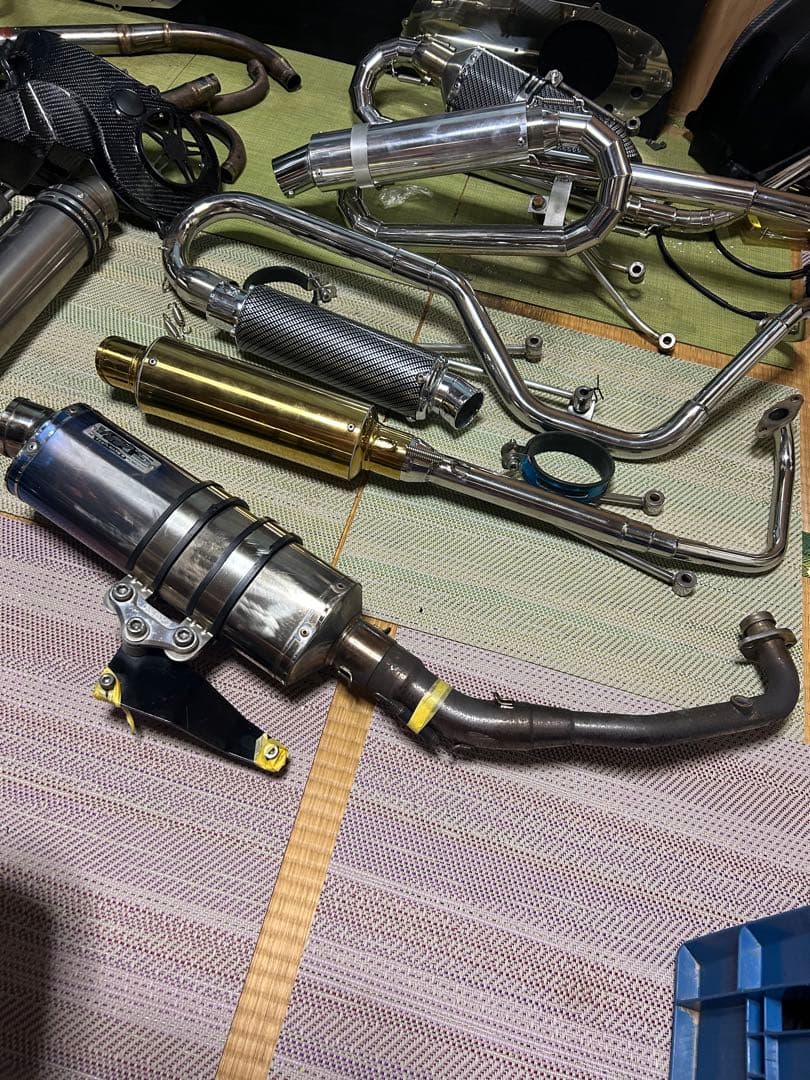 沖縄からシグナスＸ４型５型ＷＲＳチタンオーバルマフラーＢＷＳにも？