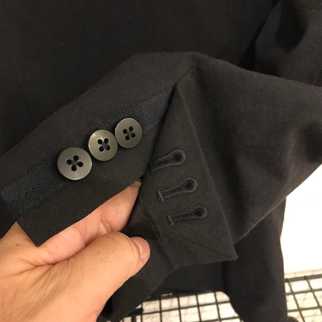 限定コラボ！ナノユニバース×ブリーフィングビジネスジャケットL/別注ブラック