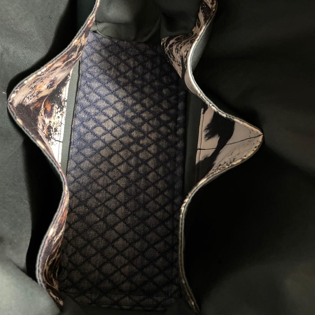 No.467 デニムリメイクバッグ　BIGサイズ　カウスカル　インディアン