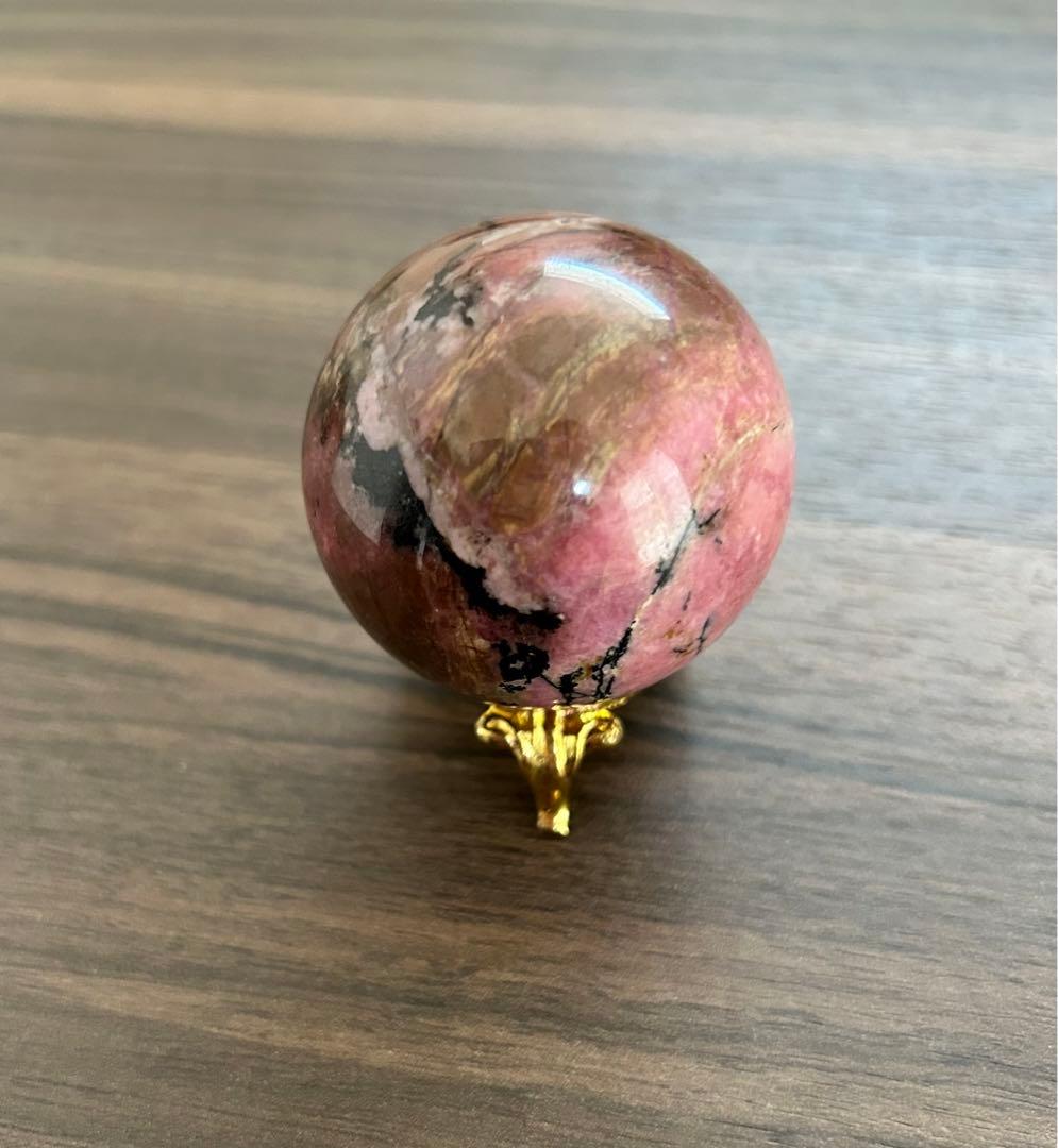 超希少☆ロードナイト　51ミリ丸玉　天然石