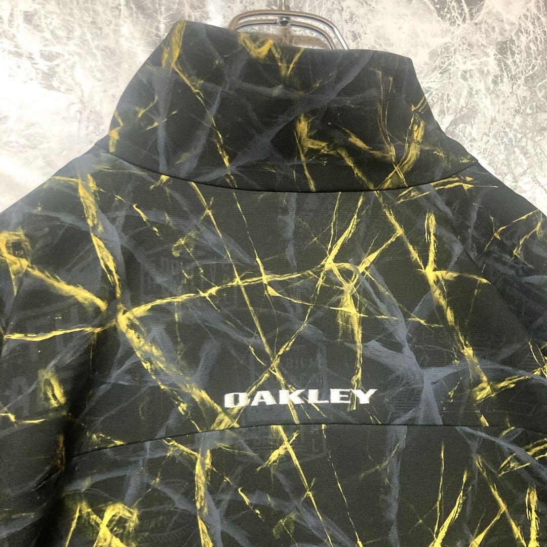 【美品】OAKLEY オークリー ゴルフウェア ナイロン ドローコード 刺繍