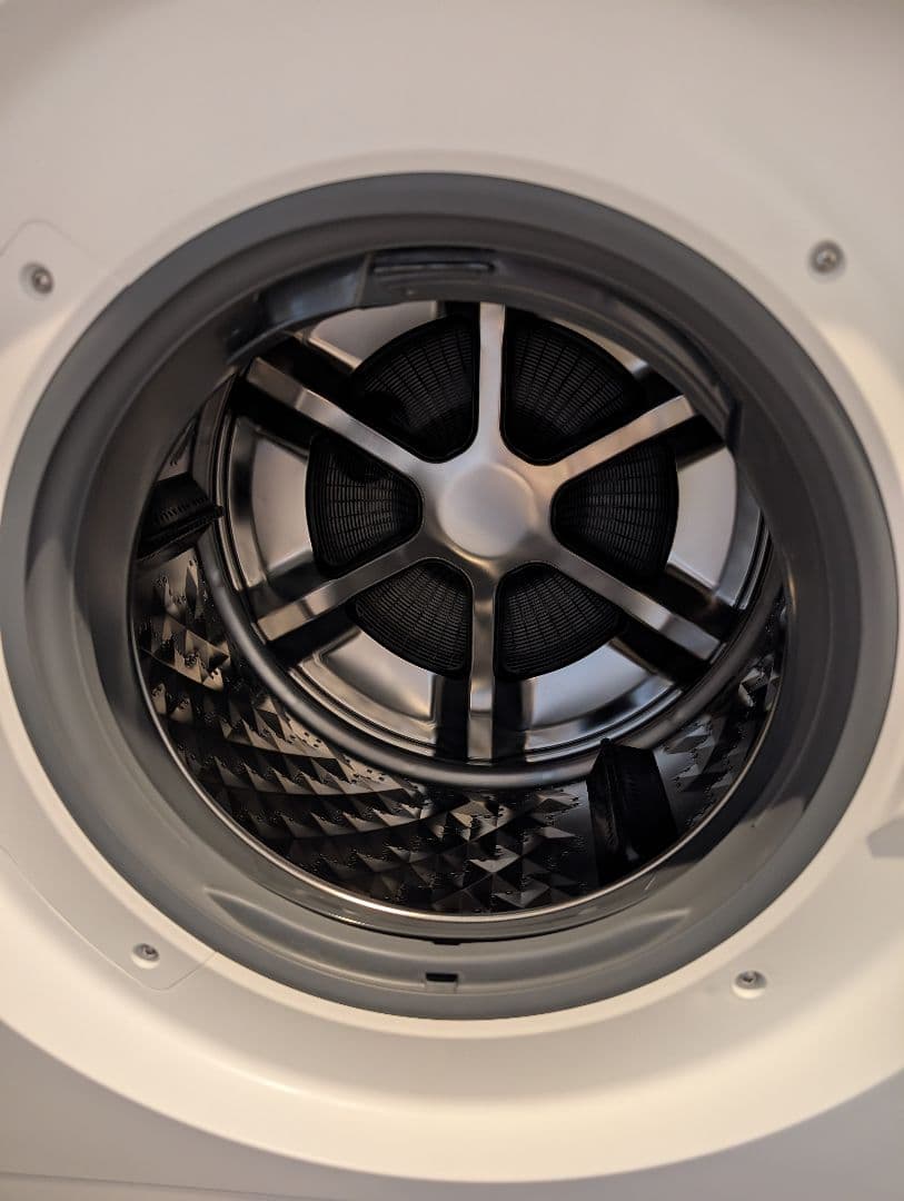 パナソニック　ドラム式洗濯乾燥機　NA-LX127DL-W 左開き　実演機④