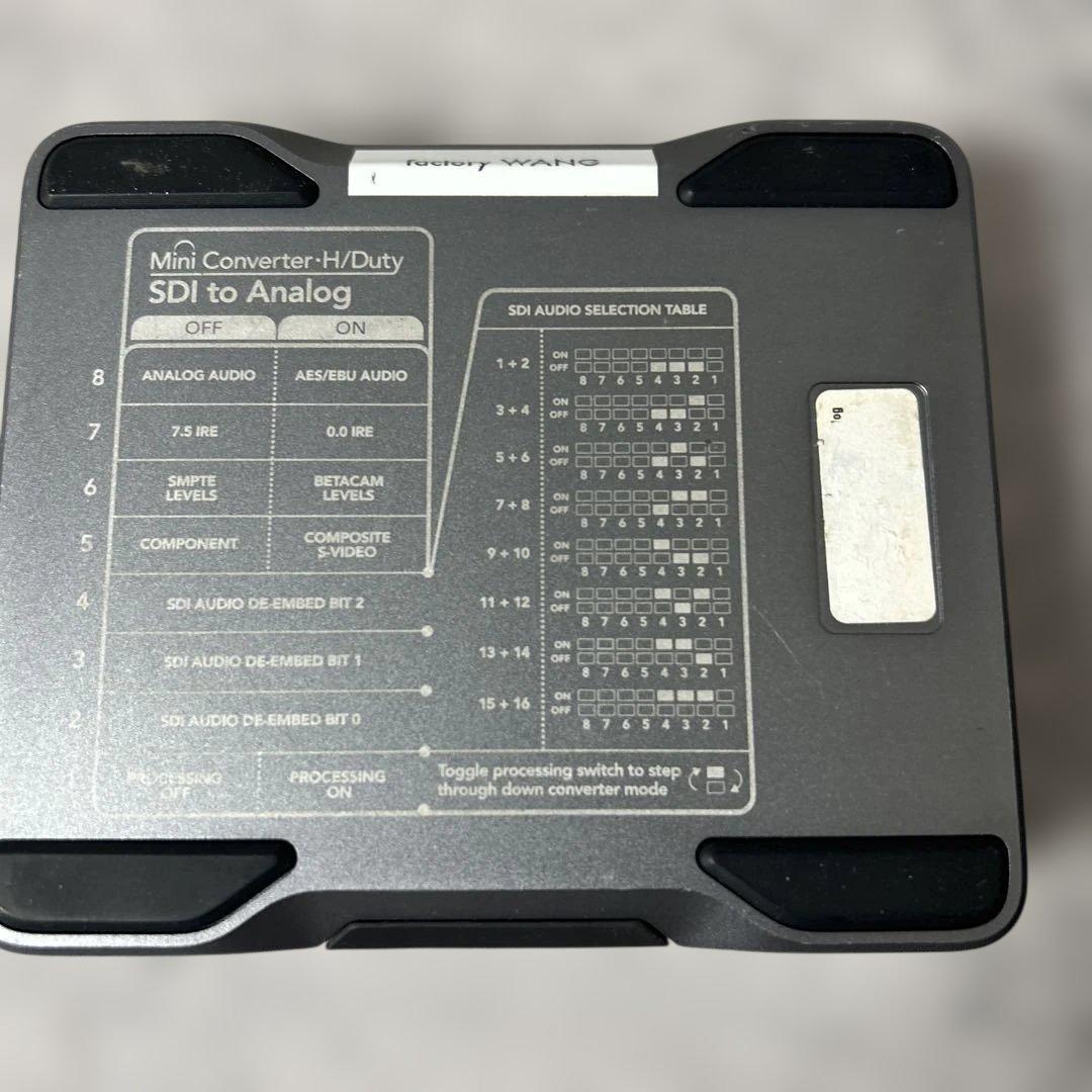 Black magic Design ミニコンバーター heavy Duty