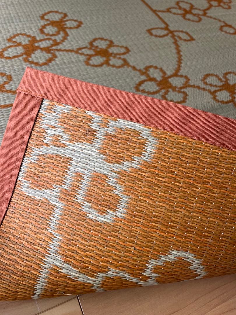 激辛フェイタス 2枚セット　ライン花 ①【訳あり特価品】ブルー ②オレンジ