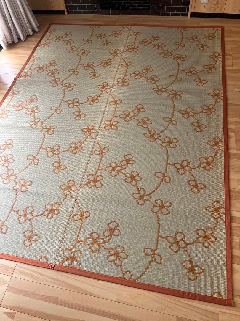 激辛フェイタス 2枚セット　ライン花 ①【訳あり特価品】ブルー ②オレンジ