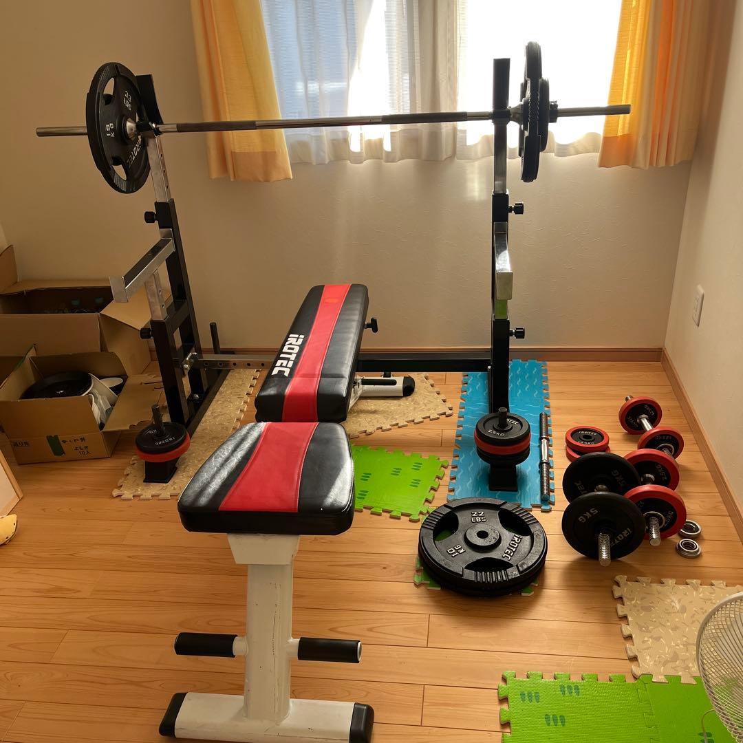 keiベンチプレスセット 筋トレ