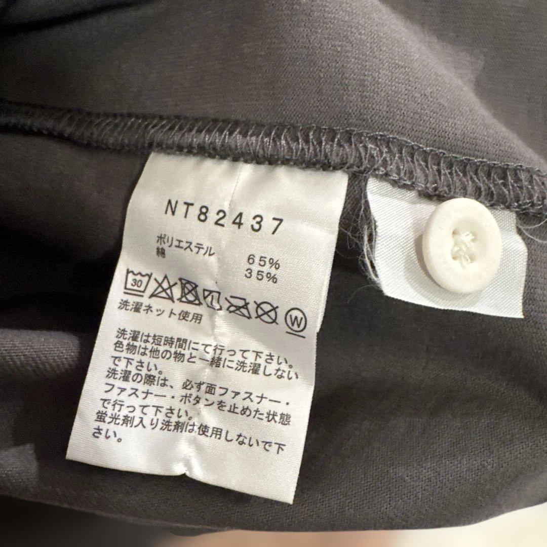 【HINA】THE NORTH FACE ラガーシャツ XL グレー