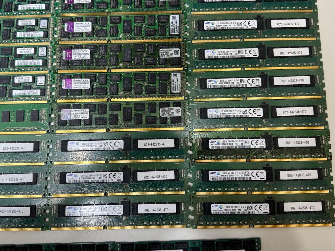 メモリー 8gb ,16gb PC3 ,PC3L まとめて 63枚