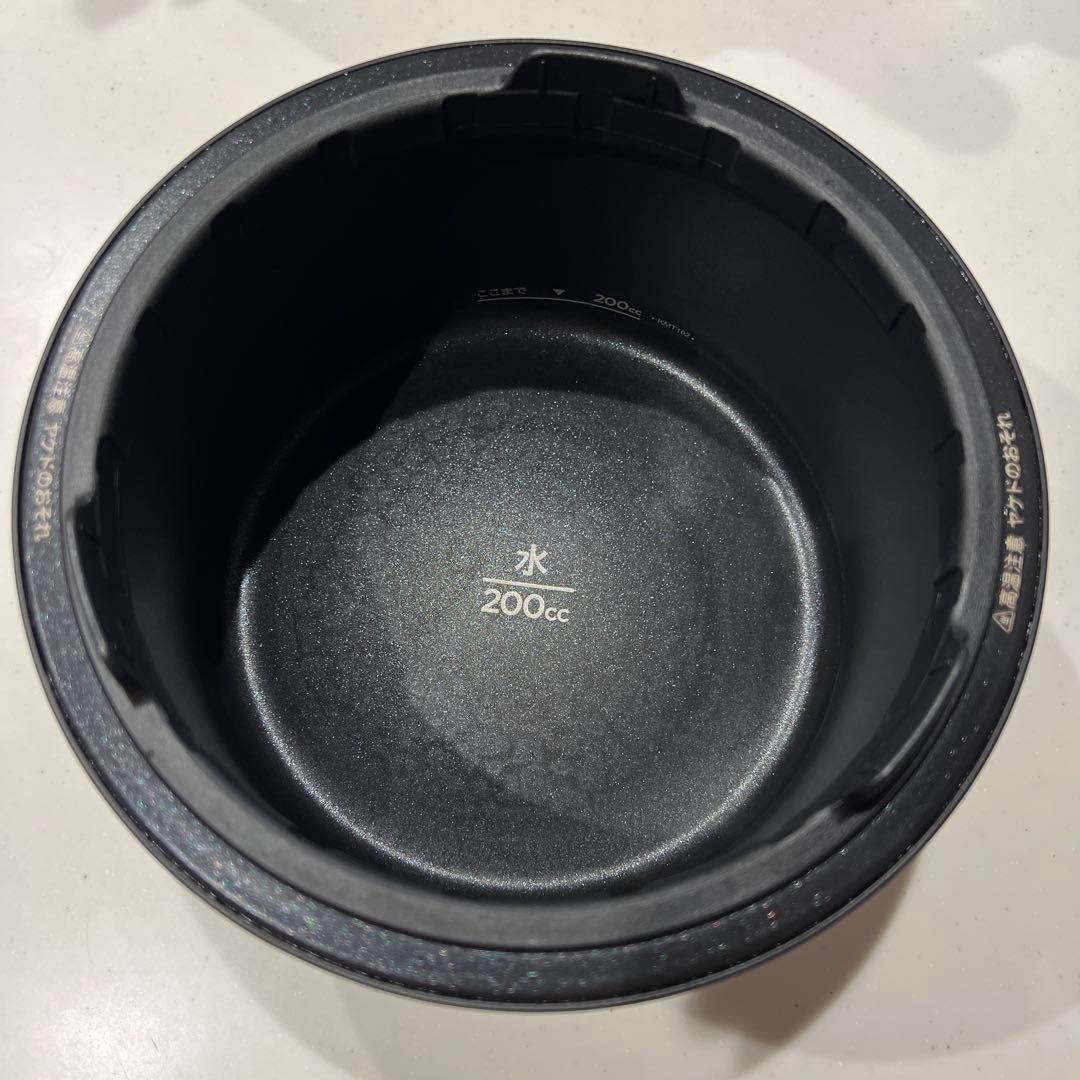 【９月末まで特価】美品　BALMUDA 炊飯器 3合炊き　K03A バルミューダ