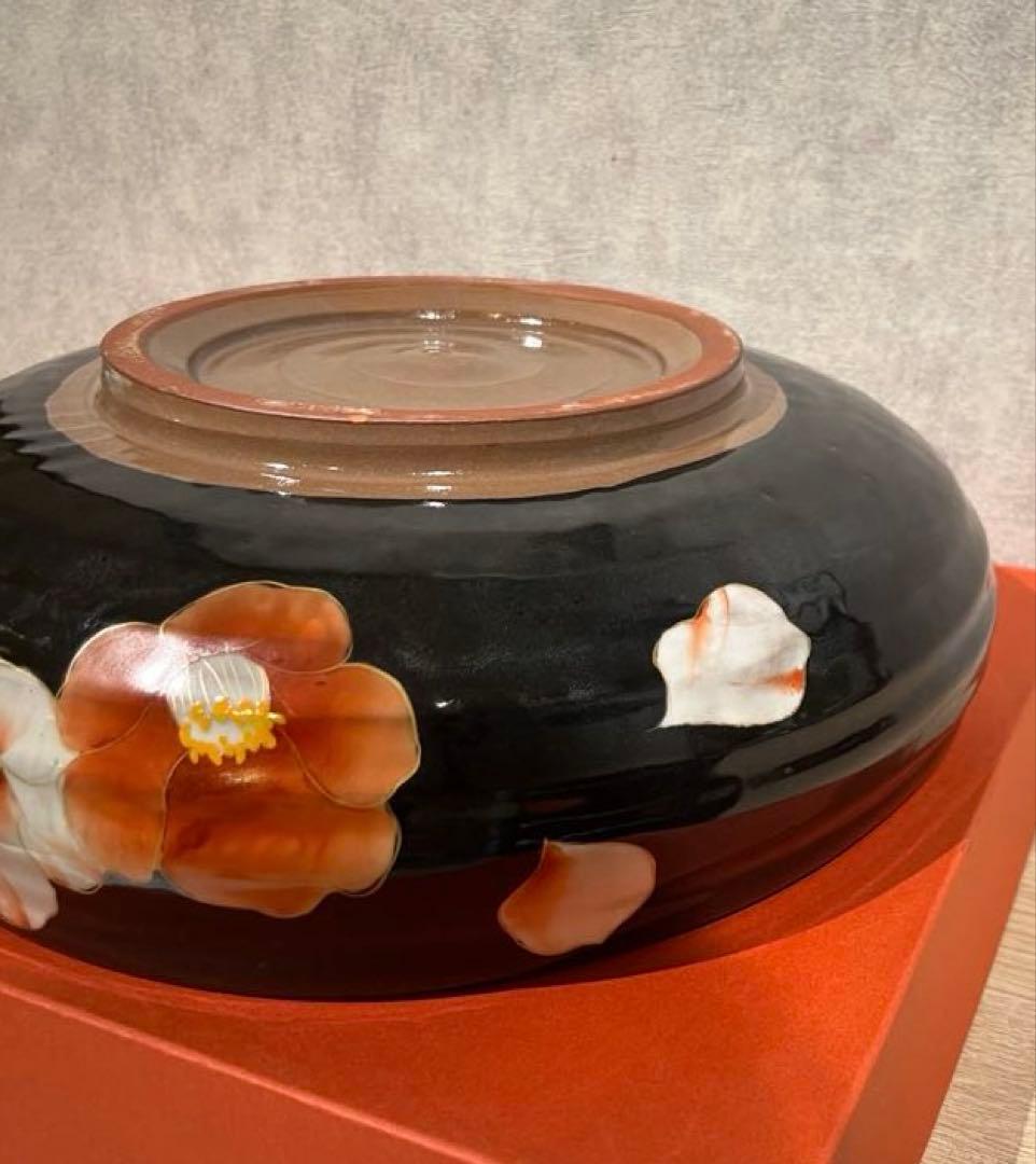 4番　陶あん　京焼　清水焼 菓子鉢　深鉢　大皿