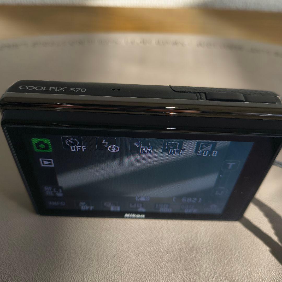【美品】動作良好 Nikon COOLPIX S70 本体+充電器