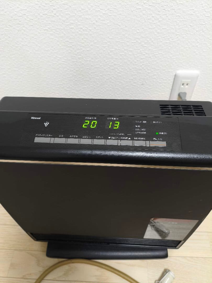 リンナイ　RC-W4401NP ガスファンヒーター 都市ガス用　2021年製