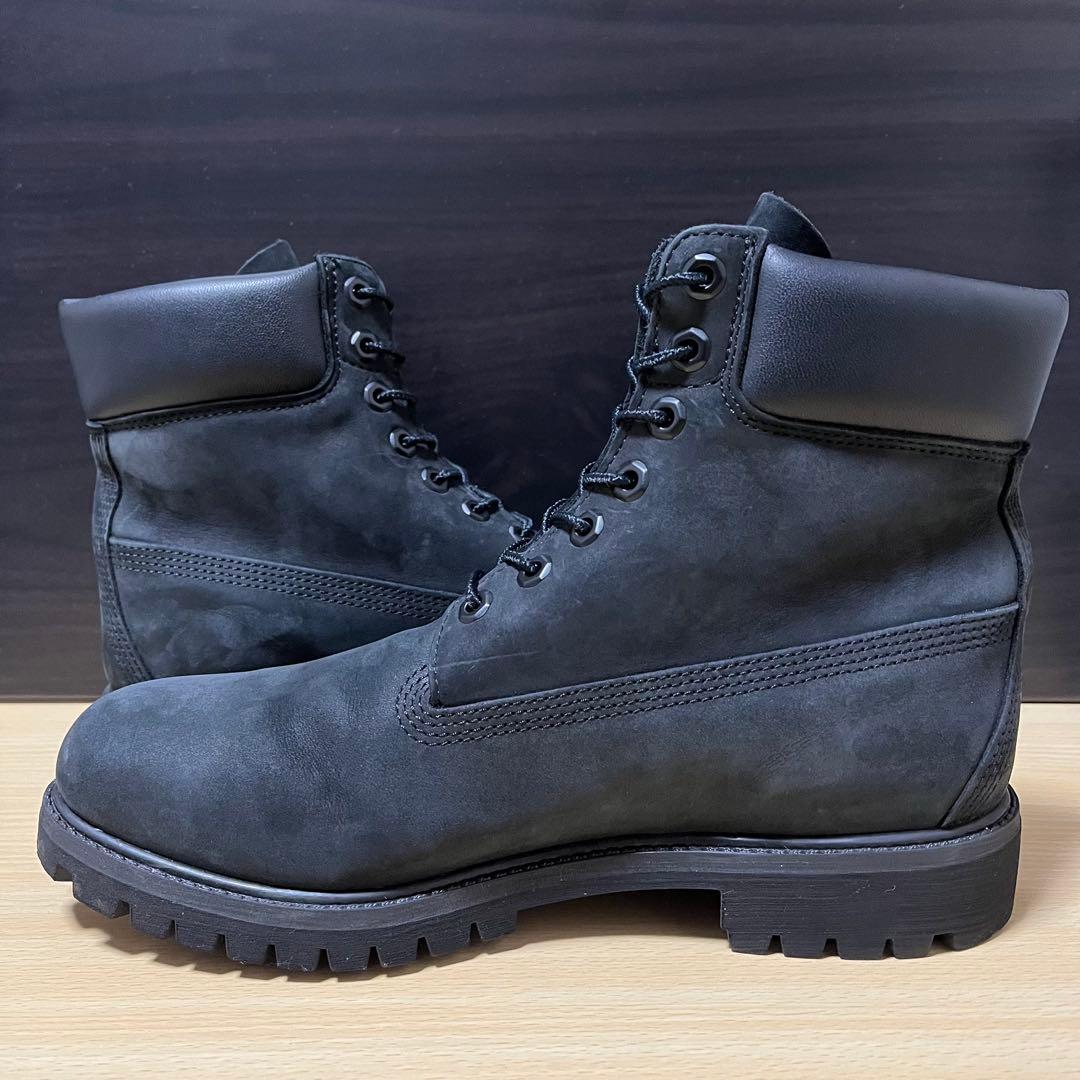 ティンバーランド 6インチ プレミアム ウォータープルーフ ブーツ ブラック