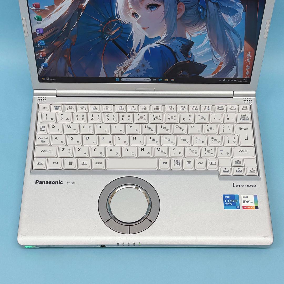 056 美品 レッツノートCF-SV1 i5 第11世代 16GB office