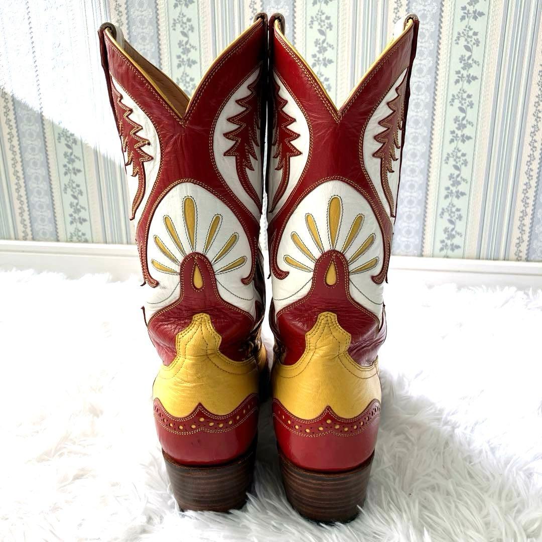 美品✨　DON QUIJOTE　ドンキホーテ　ウエスタンブーツ　メキシカンカラー