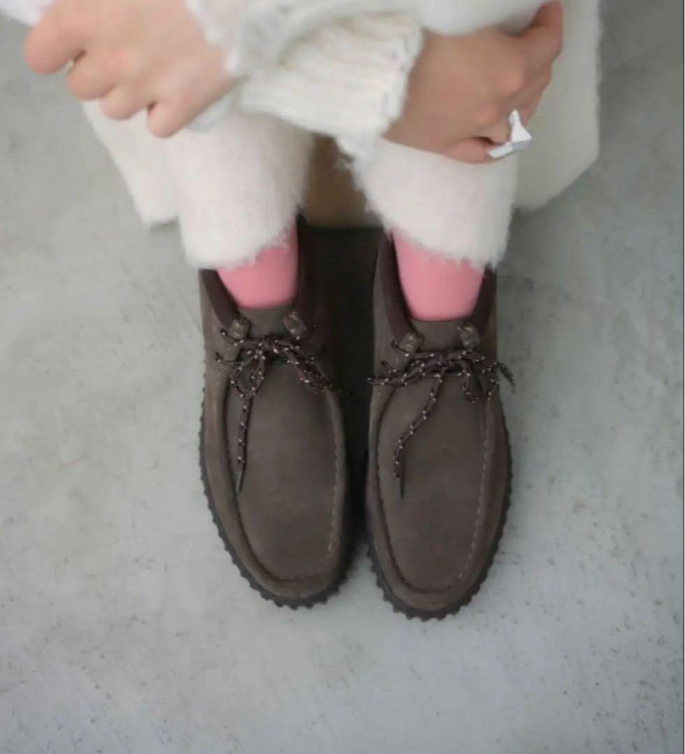 【専用】emmiエミ×Clarksクラークス 別注　クラークス　23.5cm