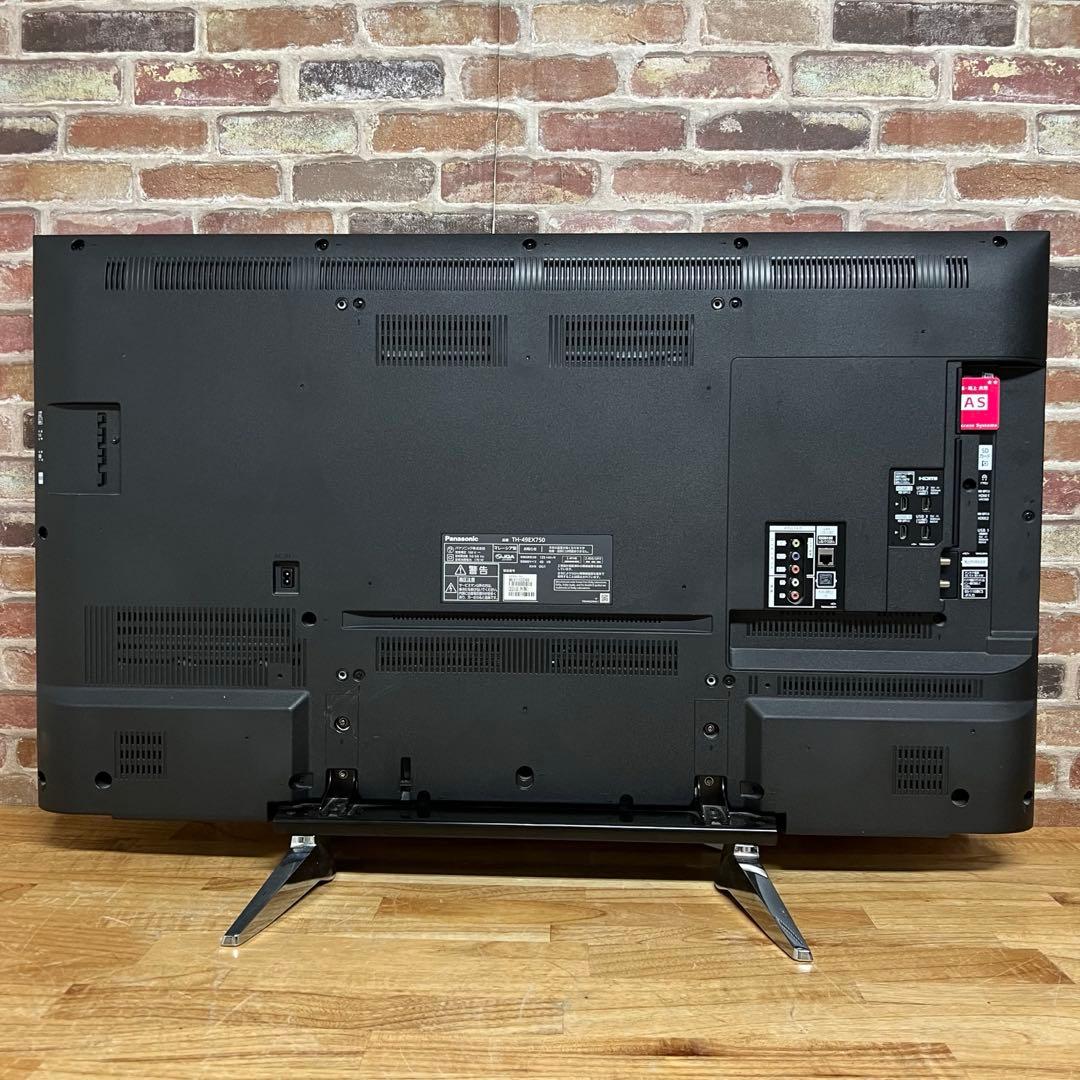 パナソニック 49V型 4K 液晶テレビ スマートビエラ TH-49EX750