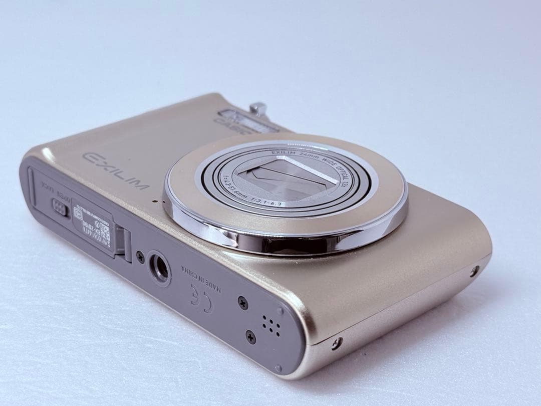 CASIO EXILIM EX-ZS190 ゴールド 動作確認済 コンデジ 人気