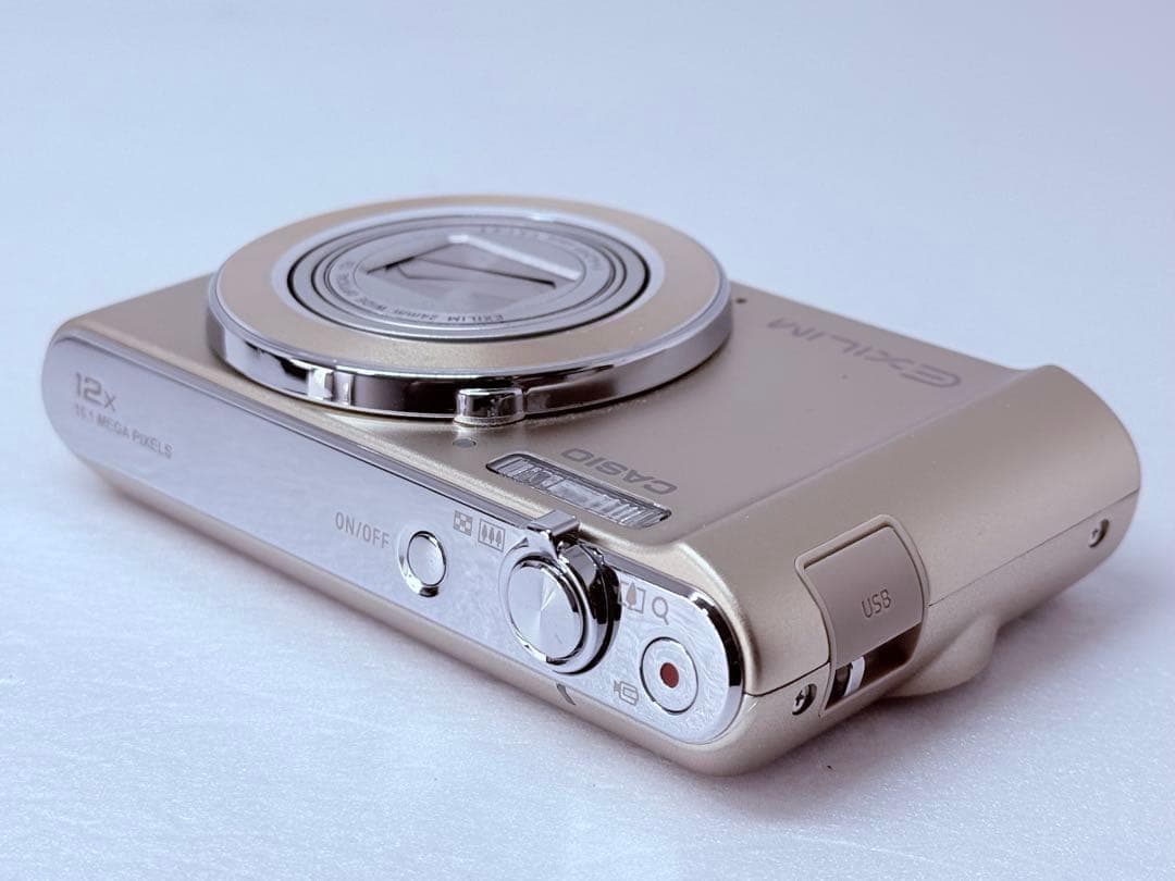 CASIO EXILIM EX-ZS190 ゴールド 動作確認済 コンデジ 人気