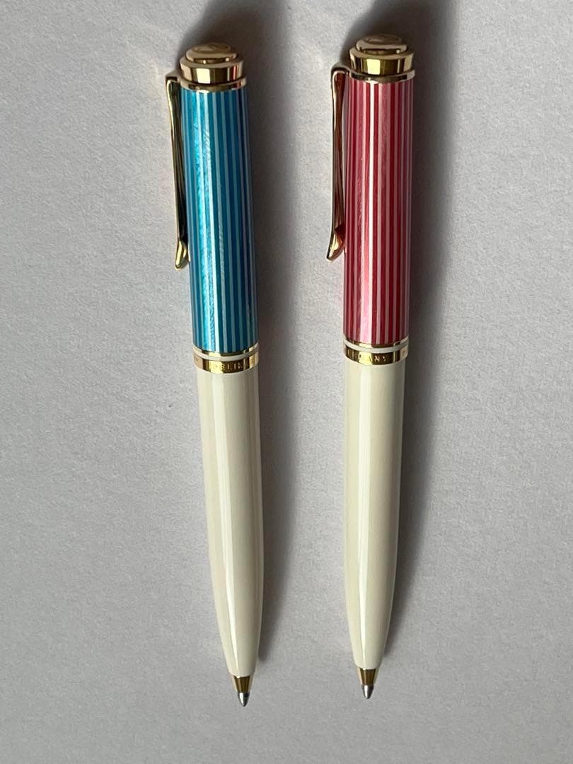 【まとめ売り】ペリカン ボールペン スーベレーン K600 ピンク＆ターコイズ