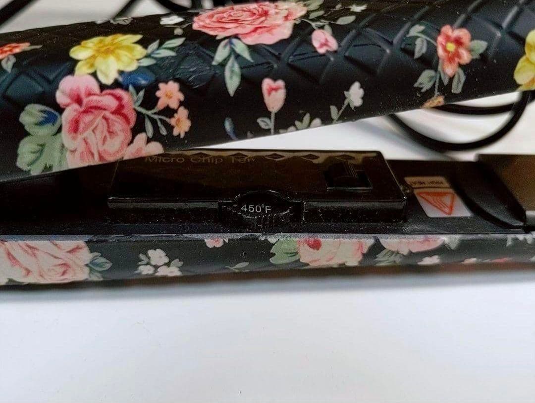 【ヘアアイロン】花柄☆ハワイ限定☆高温対応☆