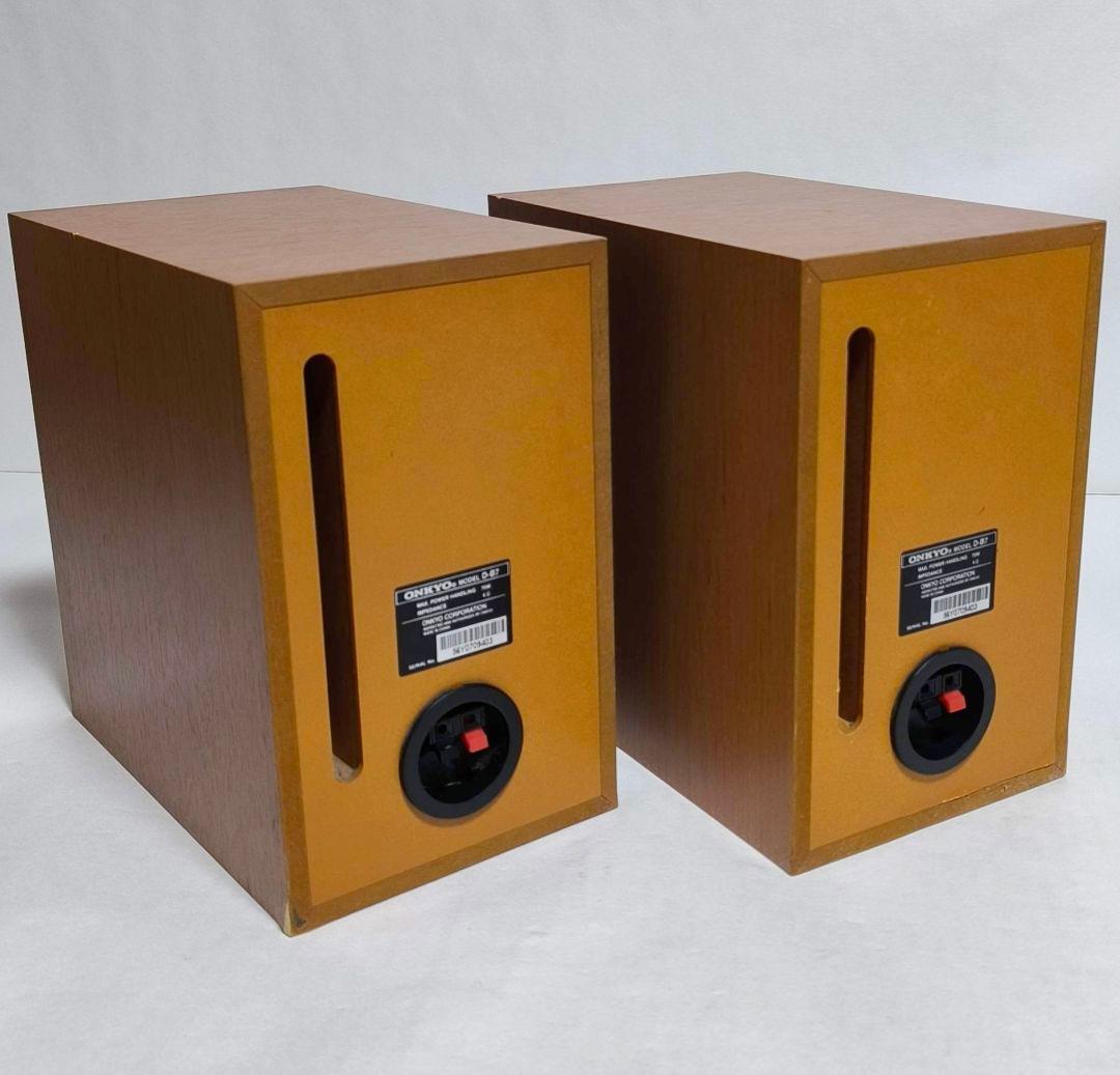 46【動作保証】ONKYO★CD/MDチューナーFR-B7＆スピーカーD-B7