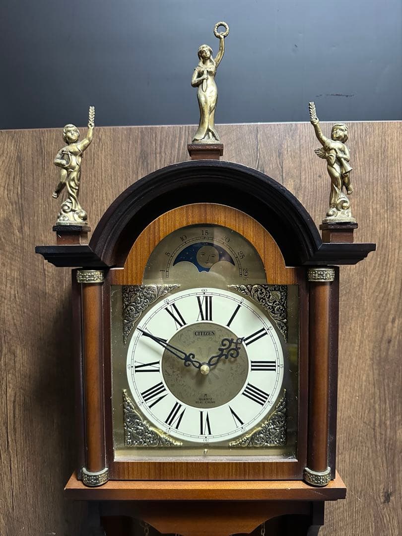 CITIZEN シチズン 壁掛け時計 柱時計 クウォーツ 4MJ652-O