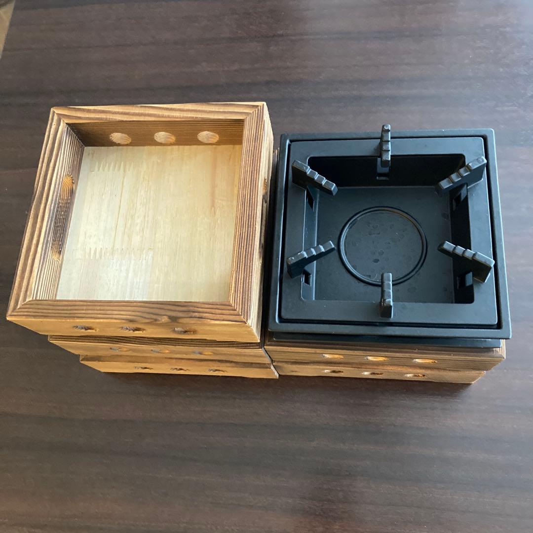 民芸風卓上コンロ