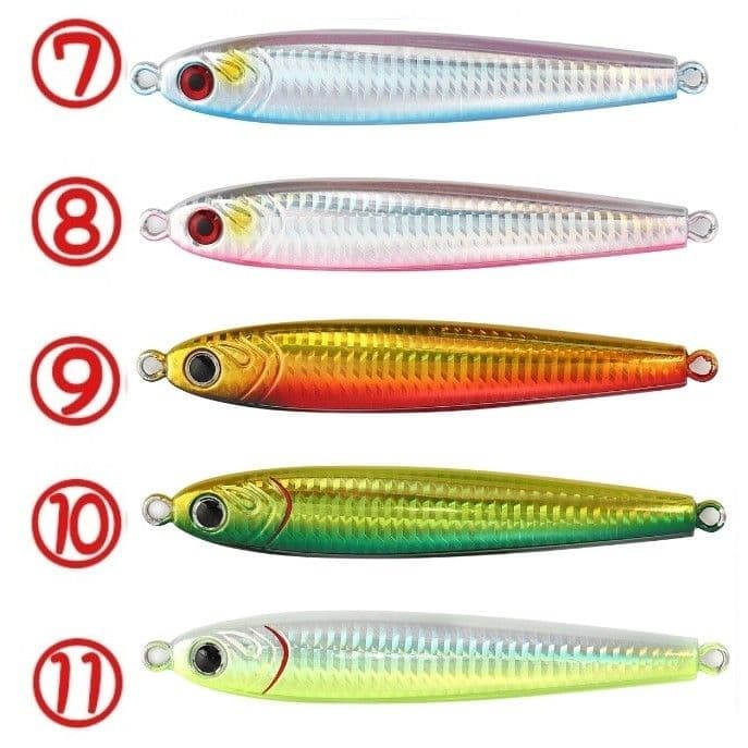 １０本 セット 180g 選べる メタルジグ TGベイト タイプ 高比重