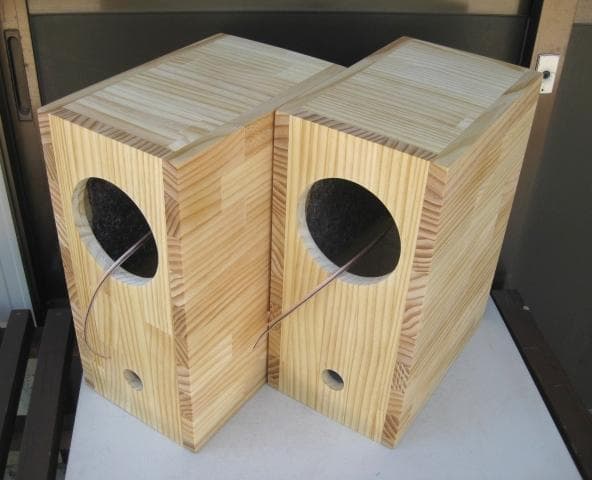 「※商談中」フルレンジスピーカー　エンクロージャー　自作　ペア