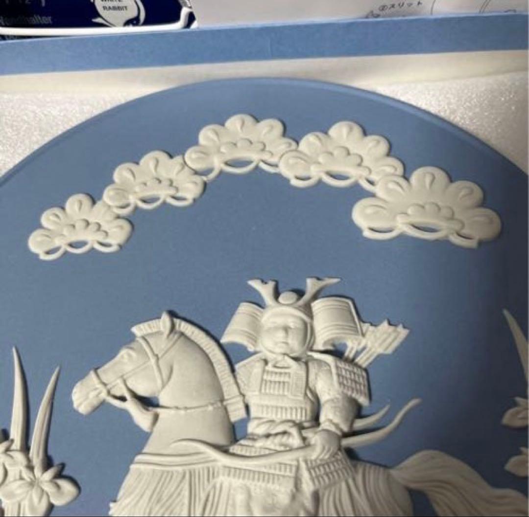 ［新品］ジャスパー　リトルサムライ・ヒナドール　節句祝い、絵皿