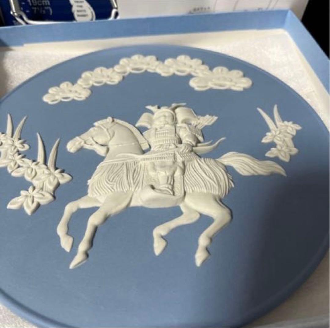 ［新品］ジャスパー　リトルサムライ・ヒナドール　節句祝い、絵皿