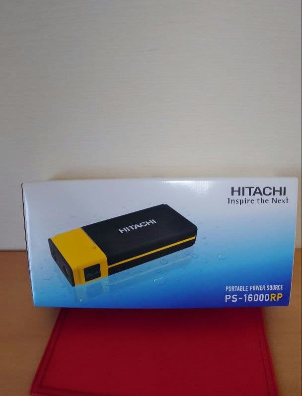 【新品】日立 ポータブルパワーソース ジャンプスターター PS-16000RP