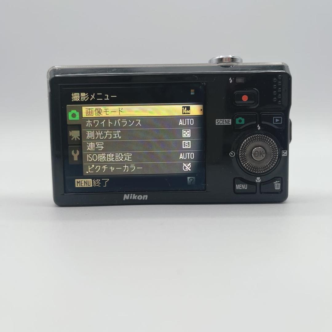 ジャンク　Nikon COOLPIX S6000 シルバー 7倍光学ズーム