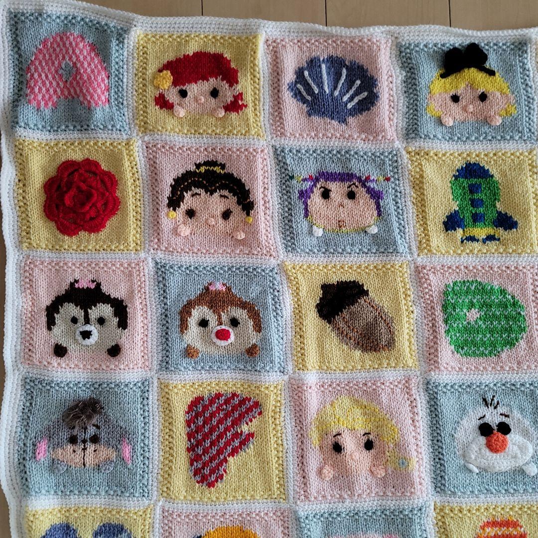 ディズニー　ツムツムのニット&クロシェ
