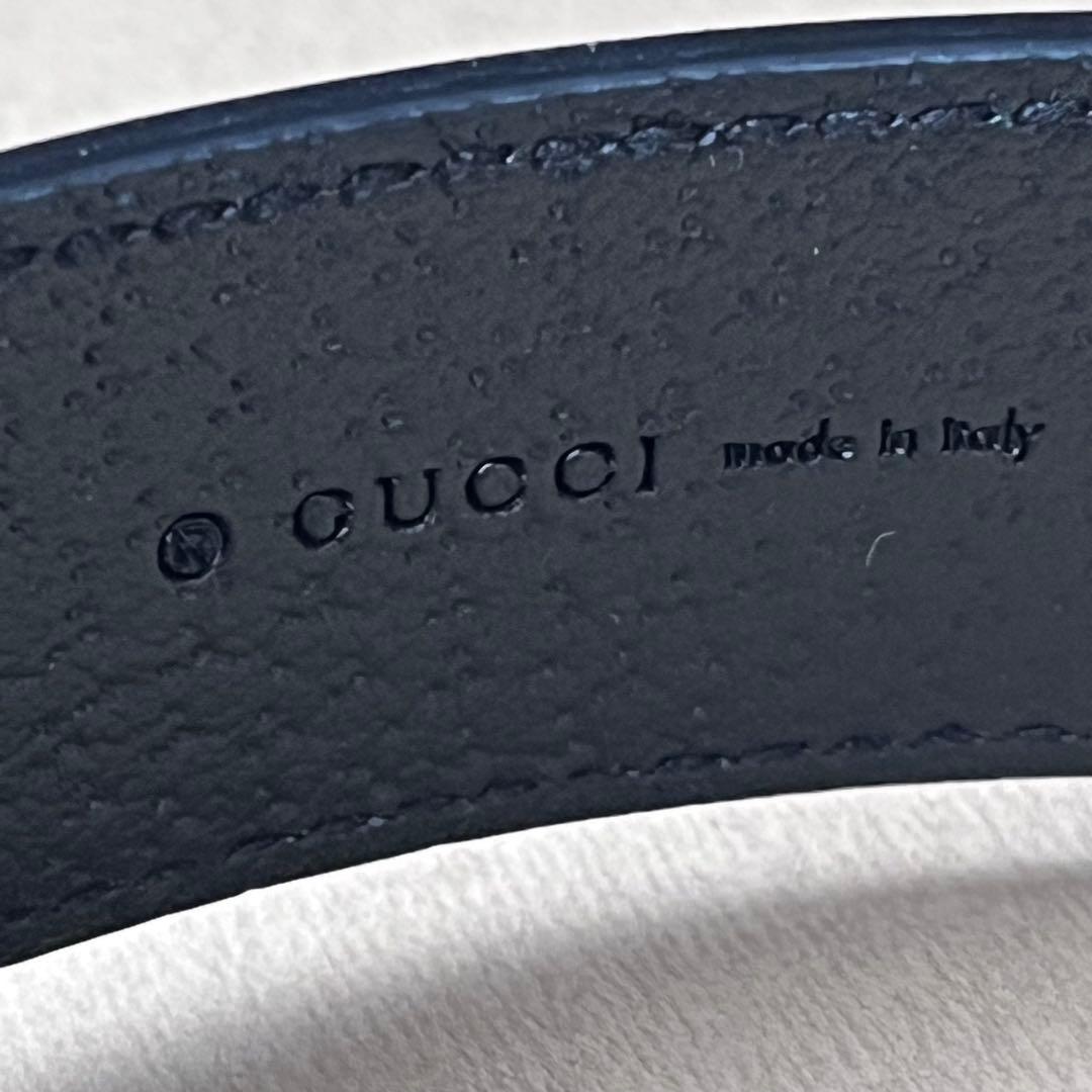 新品　GUCCI グッチ　インターロッキング　犬　首輪　GGロゴ　レザー