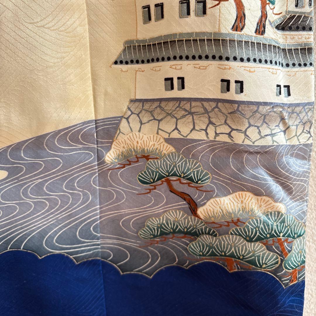 No.11 正絹男の子お祝い着　産着七五三