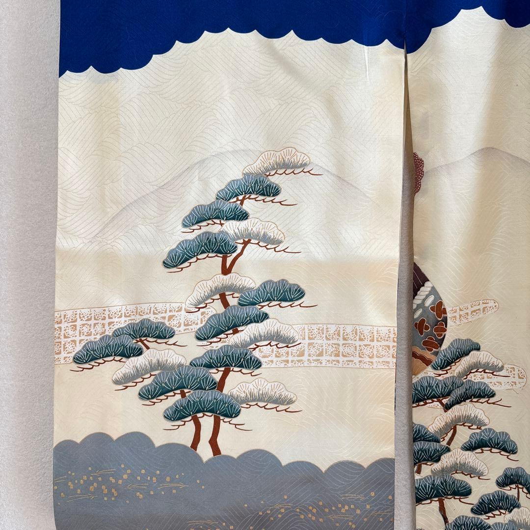 No.11 正絹男の子お祝い着　産着七五三