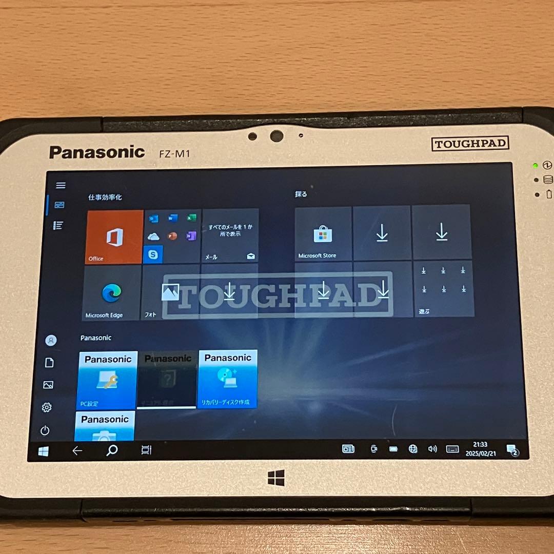 J*u様 Panasonic パナソニック タフパッド Win10Pro FZ-