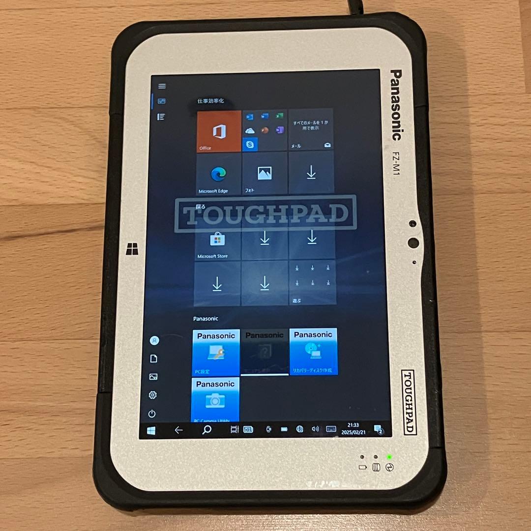J*u様 Panasonic パナソニック タフパッド Win10Pro FZ-