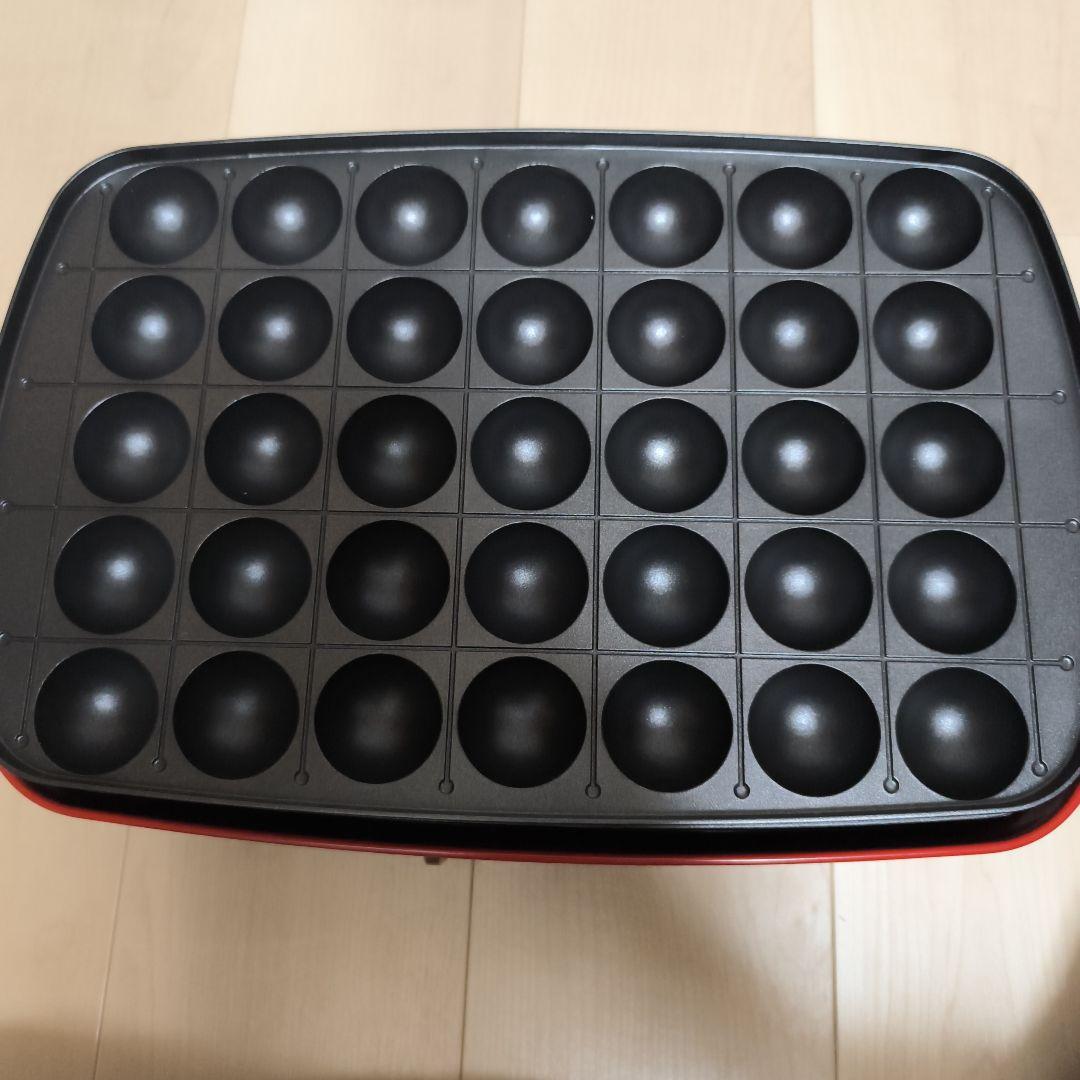 グリル付 BRUNO ブルーノ ホットプレート グランデ BOE026 レッド