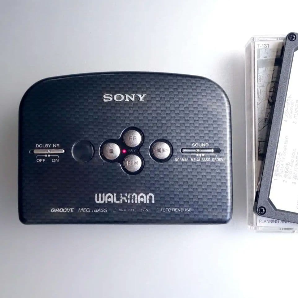 【動作品】希少 WM-E40ST ソニー カセットテーププレーヤー ウォークマン