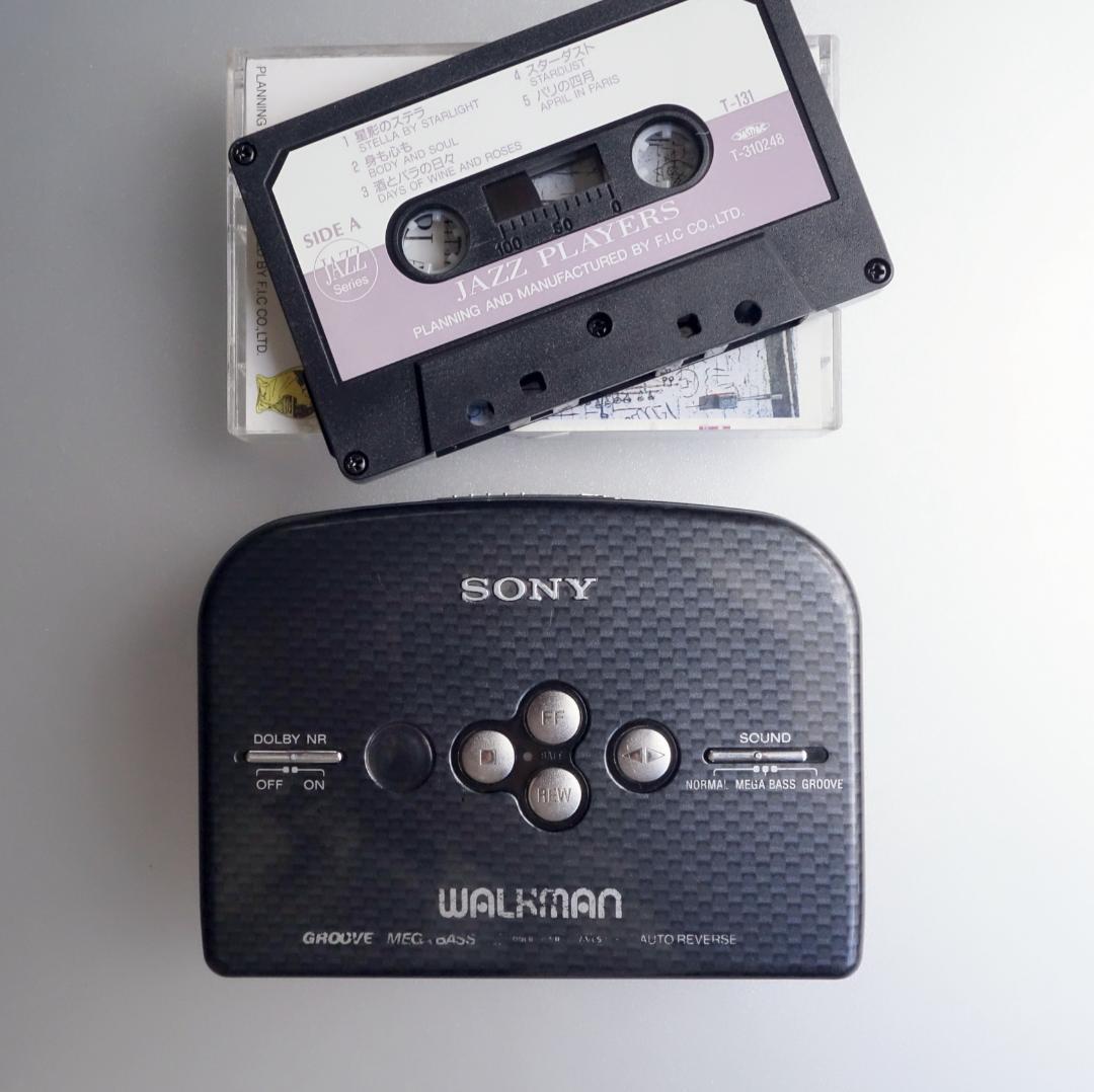 【動作品】希少 WM-E40ST ソニー カセットテーププレーヤー ウォークマン