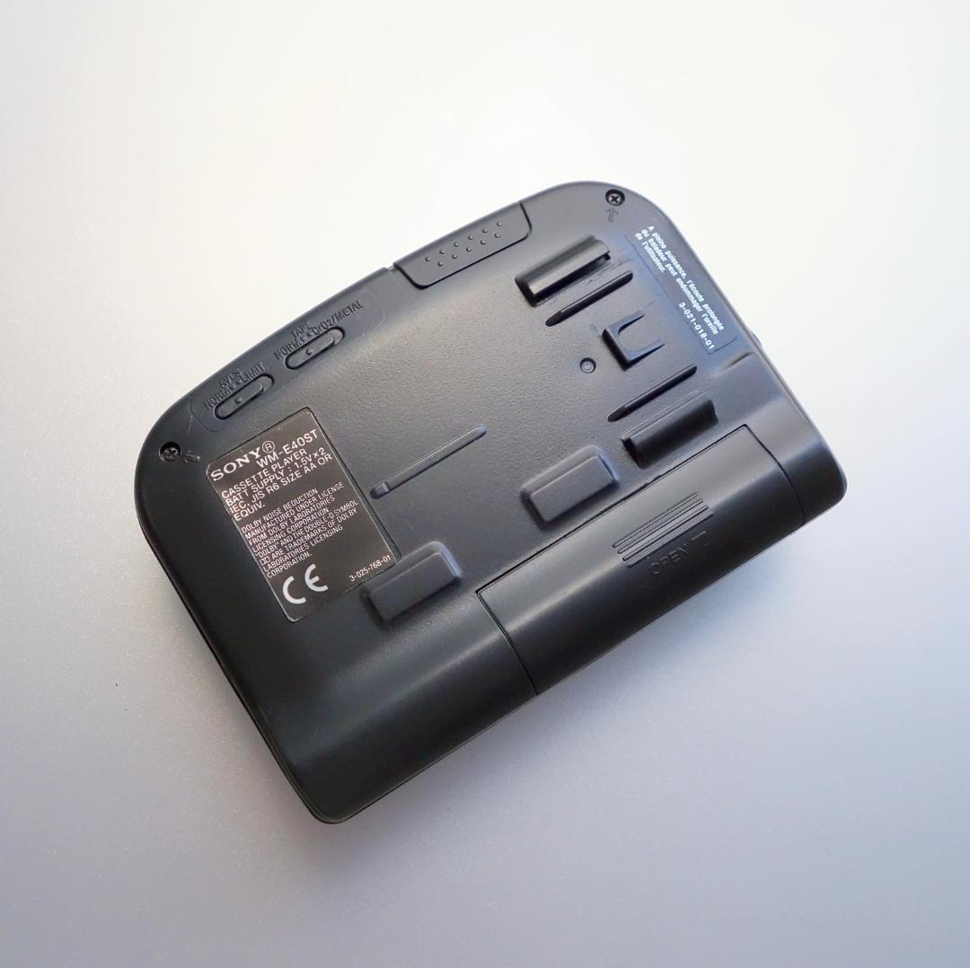 【動作品】希少 WM-E40ST ソニー カセットテーププレーヤー ウォークマン