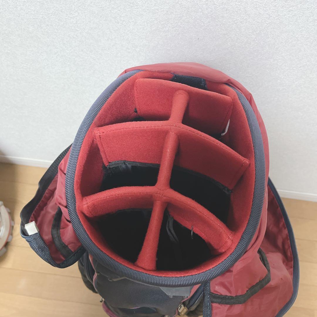 K059 onoff オノフ キャディバッグ 9.5型 フードあり