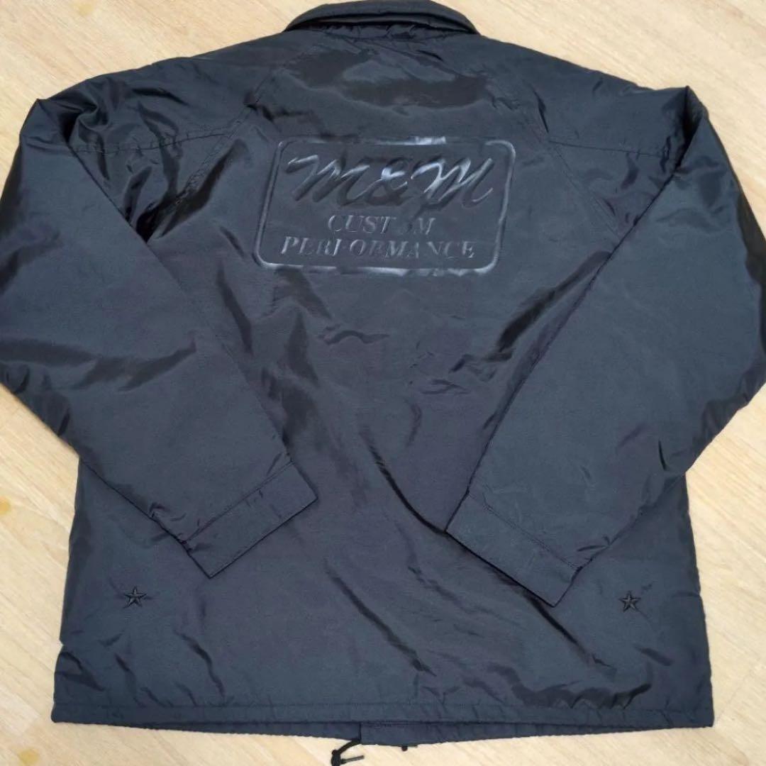 キムタク　エムアンドエム　コーチジャケット ブラック　ボディタグはネイバーフッド