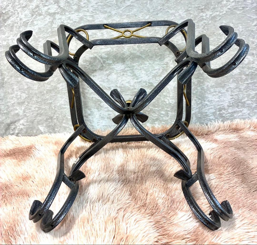 ネコ脚 ガラストップテーブル アンティーク ビンテージ