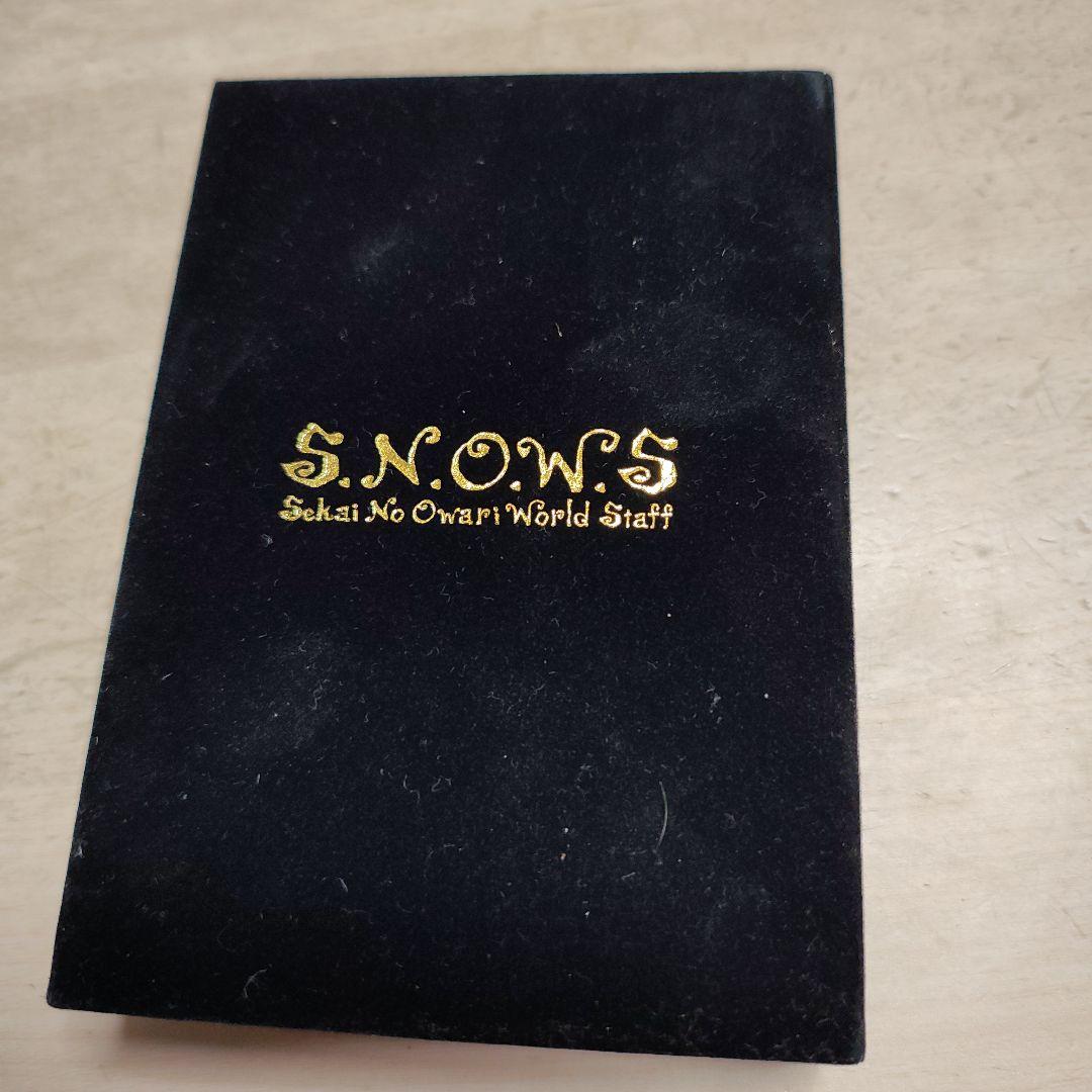 S.N.O.W.S. World Staff メダル　サイン入り シリアル37