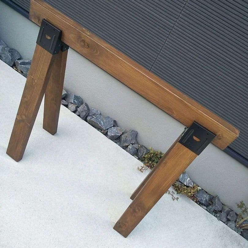 2台セット 新品 オーダー品 受注生産 バリケード 看板 ソーホースブラケット